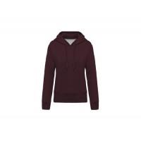 SWEAT SRA CARDADA BOLSO KANGURU BORDEAUX K483 SWEAT SRA CARDADA BOLSO KANGURU BORDEAUX K483